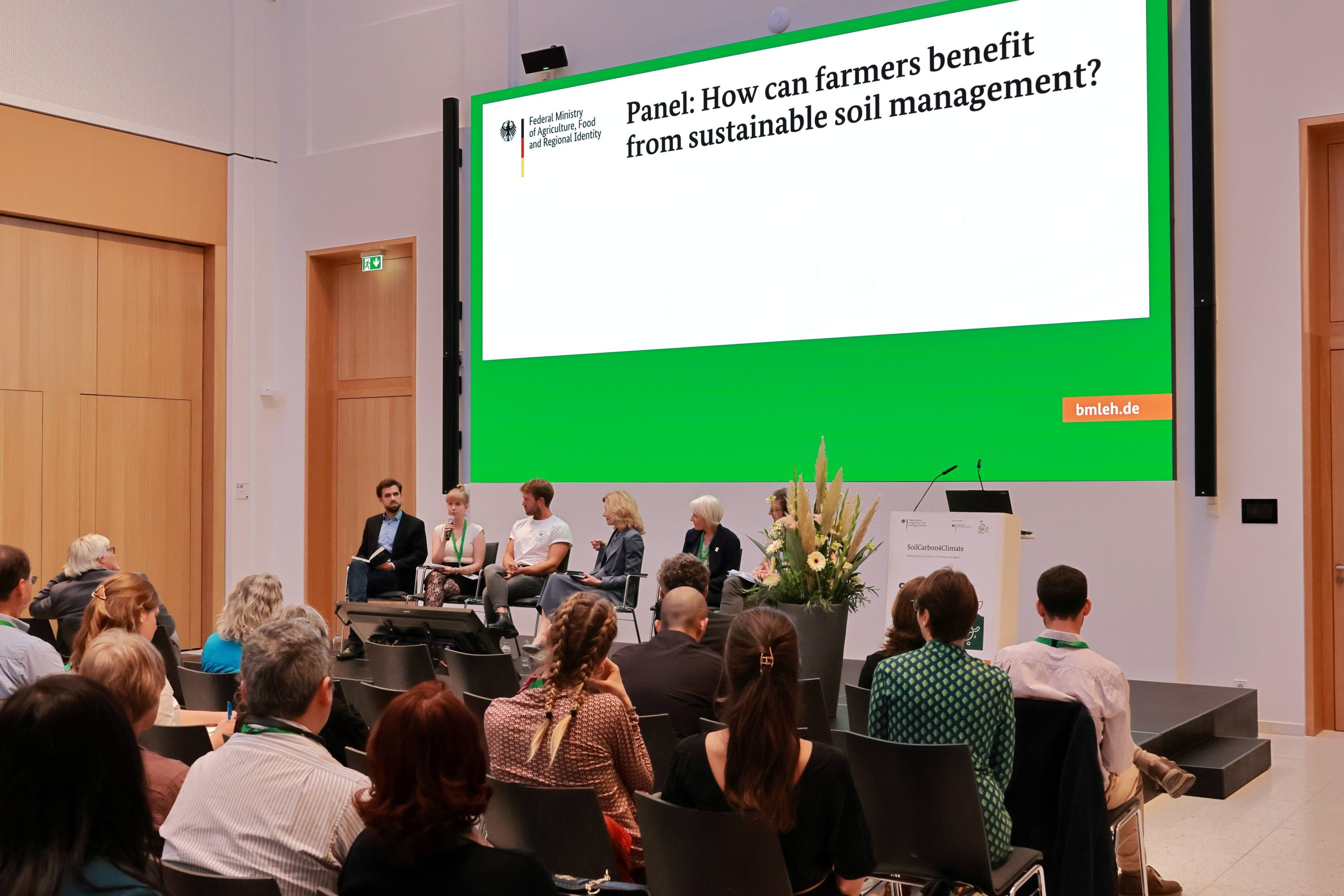 SoilC4C Conference 2025 in Berlin – Hof Tolle bei zwei Panels dabei